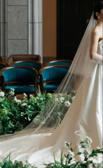 Treat Dressing 베일 화이트 80x250cm 롱