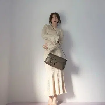 andmary Layla 니트 세트 업 베이지