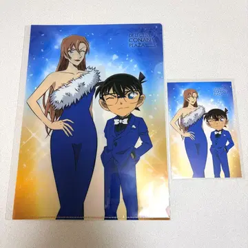 명탐정 코난 플라자 한정판 클리어 파일 엽서 세트 하기와라 치즈루 영화