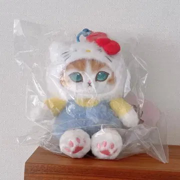 모프 샌드 mofusand 산리오 뽀떼후와 마스코트 헬로키티