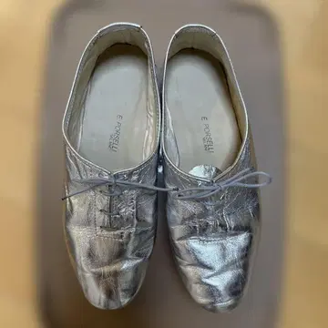 새상품급 PORSELLI 포르셀리 재즈 슈즈 38 실버