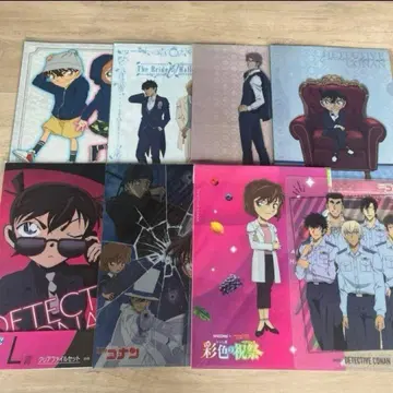 명탐정 코난 클리어 파일 묶음 판매