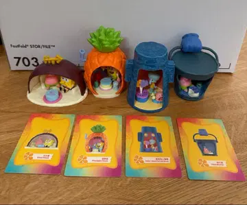 스펀지밥 피규어 세트 Squarepants