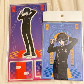 단간론파 전시회 아크릴 스탠드 사이하라 엽서 세트