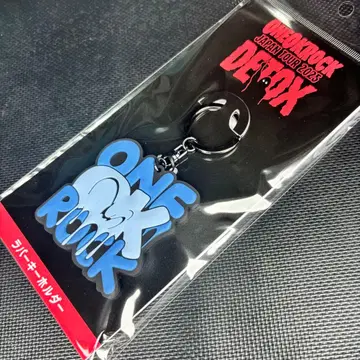 새상품 미개봉 ONE OK ROCK 영화 DETOX 러버 키링 원옥