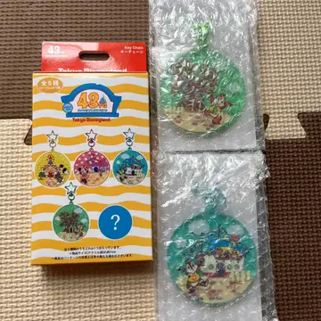 디즈니랜드 43주년 칩&데일 키체인