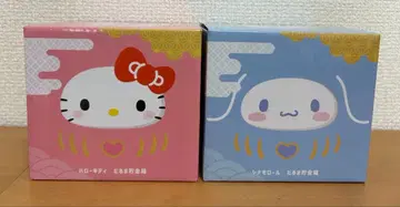 [산리오] 달마 저금통 키티 시나모롤 2개 세트