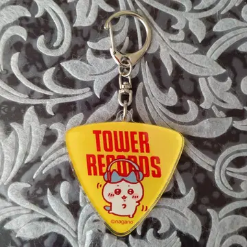 레어 치이카와 하치와레 타워 레코드 콜라보 키링 2021 한정판