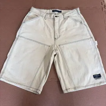 Nautica 베이지 데님 숏팬츠 M