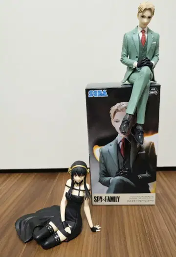 요르 & 로이드 얹어 앉는 프리미엄 피규어 2종 스파이 패밀리 묶음 판매