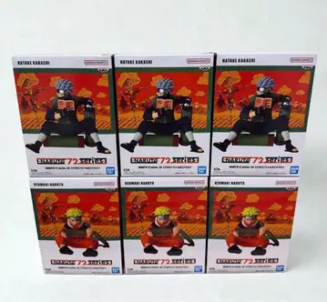 NARUTO 72 시리즈-03 나루토 카카시 피규어 6개 세트