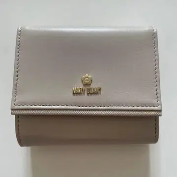 MARY QUANT 지갑 2단 접이식 핑크