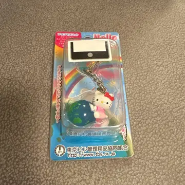 헬로키티 도쿄 빌딩 관리 용품 협동 조합 지구 지퍼 마스코트