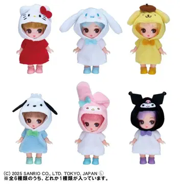 푸치 리카짱 x 산리오 캐릭터즈 컬렉션 시나몬