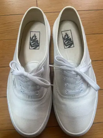 Vans 화이트 스니커즈