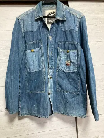 고라이코 데님 자켓 4 포켓 캐주얼 빈티지 사양