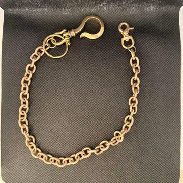 놋쇠 지갑 체인 팥 12mm 브라스 빈티지 아메카지