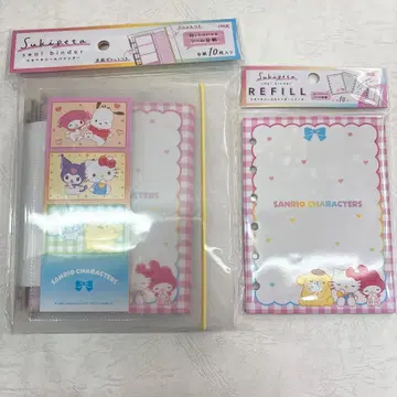 스키페타 씰 바인더 & 리필 산리오 캐릭터즈