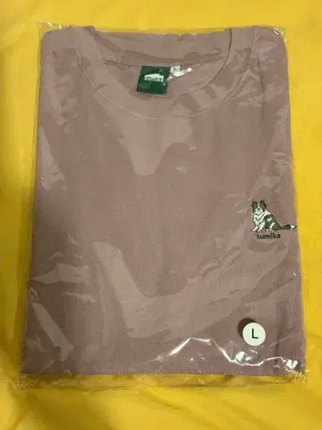 sumika 이로하 자수 T셔츠 아이리스 L