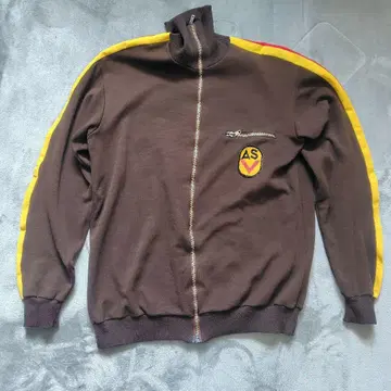 [레어] 80s 독일군 트랙 자켓 저지 브라운 sg48