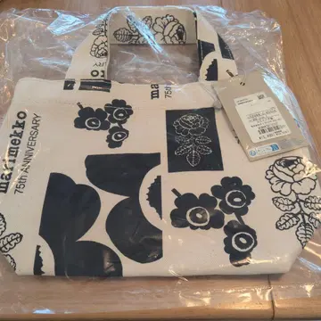 [새상품] marimekko 75주년 기념 토트백