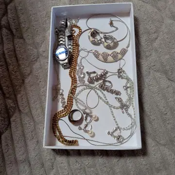 유품 정리 주얼리 세트 CITIZEN 시계 흠집 있음