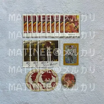 앙스타 굿즈 세트 아마기 린네 / 애니카페 파샤츠 캔뱃지