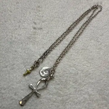 앰프 재팬 크로스 실버925 목걸이