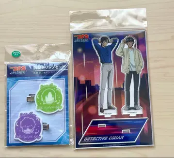 명탐정 코난 아크릴 스탠드 세트 앞머리 클립 마츠다 진페이 하기와라 켄지