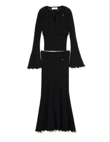 andmary Layla 니트 세트업 블랙