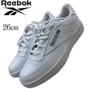 새상품 Reebok CLUB C 85 화이트 스니커즈 26cm