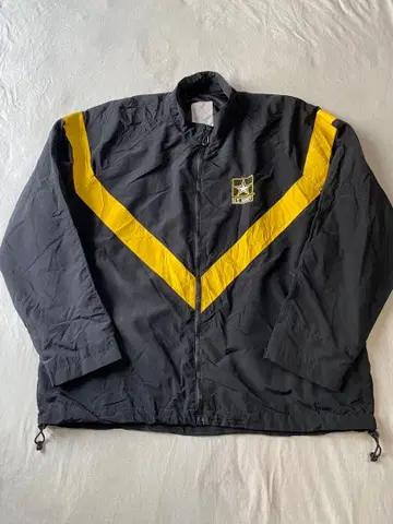 US ARMY APFU 트레이닝 자켓 미군 실물 미국제 BLK