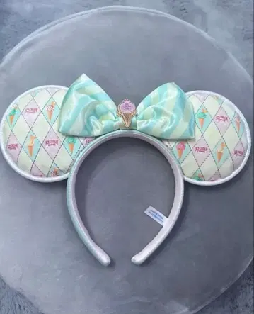 디즈니 아이스크림 콘 머리띠