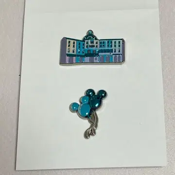 디즈니 씨 25주년 스파클링 쥬빌리 핀 배지 2개