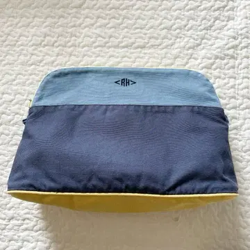 [ 새상품급 ] 론 헤르만 파우치 마더백 오가닉 블루