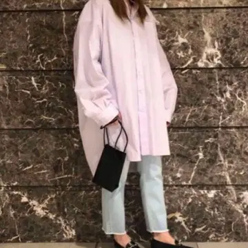 [ 새상품급 ] SEA 시 오버 사이즈 셔츠 코튼 bshop/론 헤르만