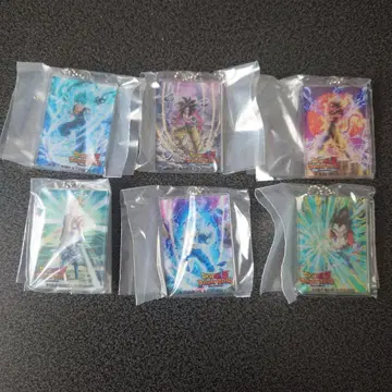 드래곤볼 아크릴 키링 6개 세트 묶음 판매