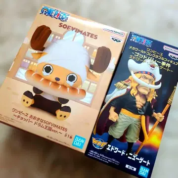 원피스 초파 소프트 비닐 & 에드워드 뉴게이트 피규어