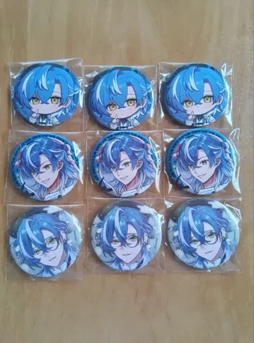 크로노바 샤를로 캔뱃지 세트