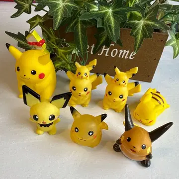 포켓몬 키즈 손가락 인형 피카츄 계통 7개 세트