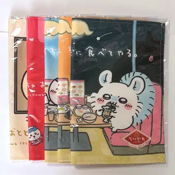 치이카와 레스토랑 런치 매트 5장 세트 컴플리트