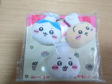 치이카와 레스토랑 코크 씨 인형 배지 3개 세트