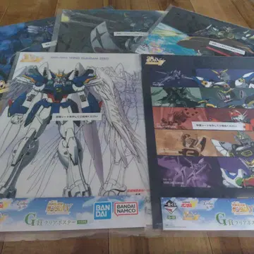 제일복권 신기동전기 건담 W G상 클리어 포스터