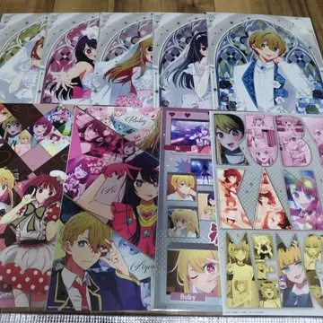 최애의 아이 제일복권 꿈의 꽃다발 H상 메탈릭 포스터 9종