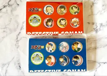 명탐정 코난 호쿠에이정 캔뱃지 세트