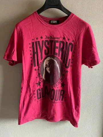 인기 HYSTERIC GLAMOUR 핑크 T셔츠 M