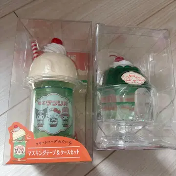 산리오 크림 소다 멜론 소다