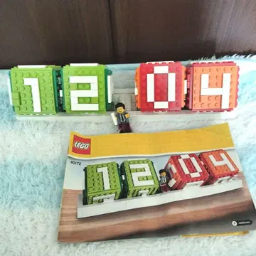 40172 LEGO 블록 달력 만년 달력 중고품