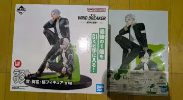 제일복권 윈드브레이커 라스트 원상 매실 벚꽃 피규어&클리어 파일