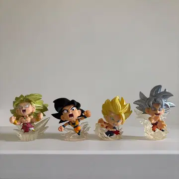 드래곤볼 초전사 피규어 4종